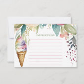 Ze heeft Vrijgezellenfeesten recept Kaart bedacht (Achterkant)