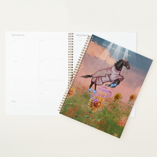 Ze heeft zoveel plezier! planner (Display)