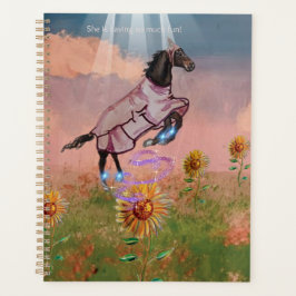 Ze heeft zoveel plezier! planner