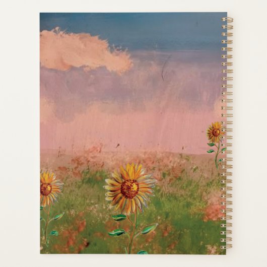 Ze heeft zoveel plezier! planner (Achterkant)