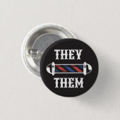 ZE/HEN Pronoun Button (Voorkant /achterkant)