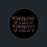 ZE/HEN Pronounges Colorful Rainbow Handletterin Ronde Button 3,2 Cm<br><div class="desc">Decoreer je outfit met deze coole knop. Het is een geweldig cadeau! U kunt het aanpassen en tekst ook toevoegen. Bekijk mijn winkel voor veel meer kleuren en patronen en pronounges - en vind dit ontwerp ook op shirten en stickers! Laat me weten of je ook iets op maat wilt....</div>