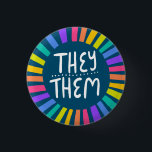 ZE/HEN Pronouns Rainbow Handgeschreven Pride Ronde Button 3,2 Cm<br><div class="desc">Decoreer je outfit met deze coole kunstknop. Het is een geweldig cadeau! U kunt het aanpassen,  de achtergrondkleuren veranderen en tekst ook toevoegen. Bekijk mijn winkel voor veel meer kleuren en patronen! Laat me weten of je ook iets op maat wilt.</div>