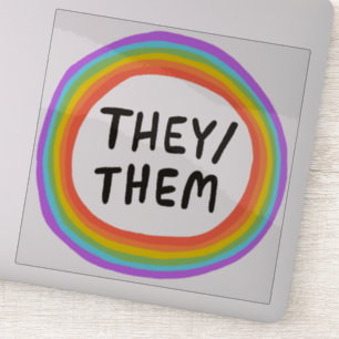 ZE/HEN zetten de radionavigatie van de Cirkel van  Sticker