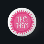 ZE/HEN zetten de Roze Zonnepride met handschrift a Ronde Button 3,2 Cm<br><div class="desc">Decoreer je outfit met deze coole kunstknop. Het is een geweldig cadeau! U kunt het aanpassen en tekst ook toevoegen. Bekijk mijn winkel voor veel meer kleuren en patronen! Laat me weten of je ook iets op maat wilt.</div>