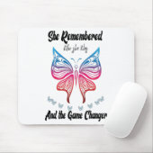 Ze herinnerde zich wie ze was en het spel verander muismat (Met muis)