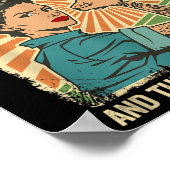 Ze herinnerde zich wie ze was en het spel verander poster (Hoek)