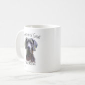 Ze heten het Great Dane Dog Pet Fun Quote Koffiemok (Voorkant links)