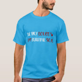 Ze hield alleen van zijn mooie soep Blauwgroen T-S T-shirt (Voorkant)