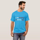 Ze hield alleen van zijn mooie soep Blauwgroen T-S T-shirt (Voorkant volledig)