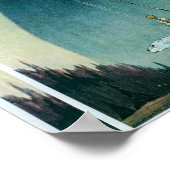 Ze hield de tong naar het Beer Kay Nielsen Poster (Hoek)