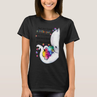 Ze hield heel veel van een klein meisje Autisme be T-shirt