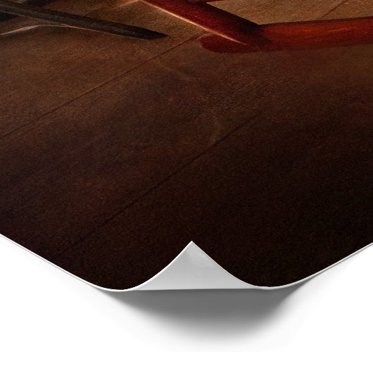 Ze hield van deze machine. poster (Hoek)