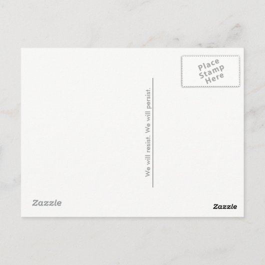 Ze hield vol. briefkaart (Achterkant)