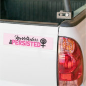 Ze Hield Vol Bumpersticker (Op Truck)
