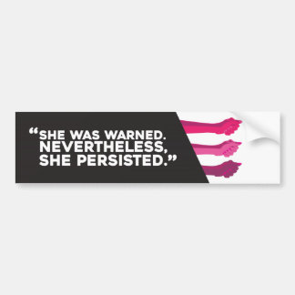 Ze hield vol. bumpersticker