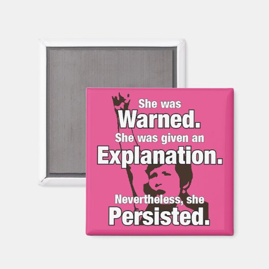 "Ze hield vol!" Magneet (Voorkant / Achterkant)