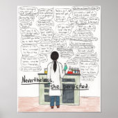 Ze hield vol (STEM), 11x14 Poster (Voorkant)