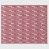 Ze/hij hield alleen van zijn/haar mooie Roos Gold Cadeaupapier (Vlak)