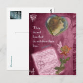 Ze houden niet van... briefkaart (Voorkant / Achterkant)