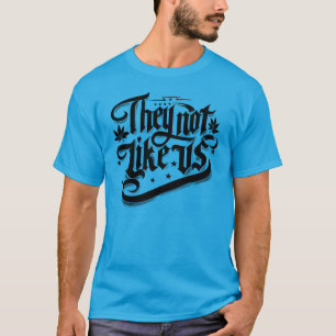 Ze houden niet van ons hiphop teksten t-shirt