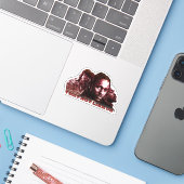 Ze houden niet van ons - Kendrick Lamar Sticker (Laptop met iPhone)