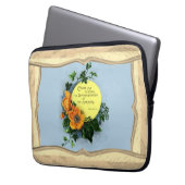 Ze houden van 's morgens. laptop sleeve (Voorkant Links)