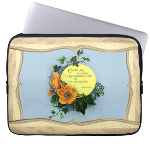 Ze houden van 's morgens. laptop sleeve