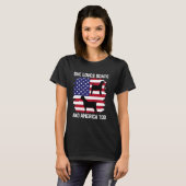 Ze houdt ook van Boerengeiten en Amerika, Boerenge T-shirt (Voorkant volledig)