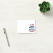 Ze houdt ook van Jezus en Amerika Post-it® Notes (Kantoor)
