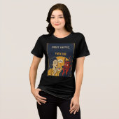 Ze houdt van de duivel Tri-Blend shirt (Voorkant volledig)