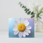 "Ze houdt van me" Daisy Briefkaart (Staand voorkant)