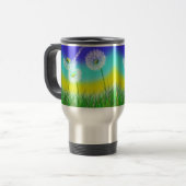 Ze houdt van mij niet, Dandelion, Travel Mug Reisbeker (Voorkant links)