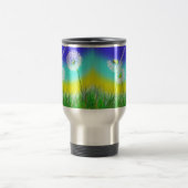 Ze houdt van mij niet, Dandelion, Travel Mug Reisbeker (Center)