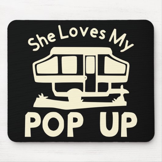 Ze houdt van mijn Pop #USAPatriotGraphics © Muismat (Voorkant)