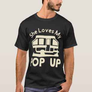 Ze houdt van mijn Pop #USAPatriotGraphics © T-shirt