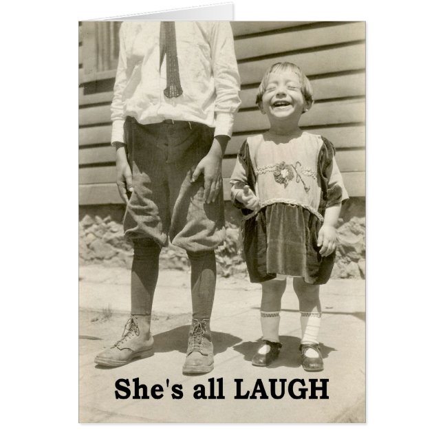 Ze is allemaal Laugh - BLANK (Voorkant)
