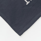 Ze is Beauty Ze is Grace Funny Chicken. Fleece Deken (Hoek)