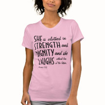 Ze is bedorven in kracht en waardigheid