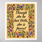 Ze is brutaal poster (Voorkant)