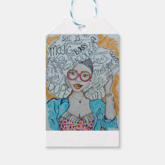 Ze is... cadeaulabel