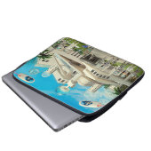 Ze is Cosmic Laptop Sleeve (Voorkant onderkant)