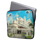 Ze is Cosmic Laptop Sleeve (Voorkant Links)