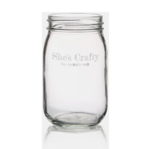 Ze is Crafty Mason Jar
