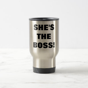 ZE IS DE BOSS. REISBEKER