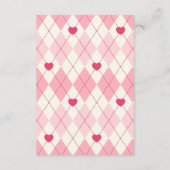 Ze is de Cherry op de top Diapper Raffle Informatiekaartje (Achterkant)