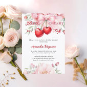 Ze is de kers op de bovenste boeg bloemen Vrijgeze Kaart