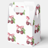 Ze is de kers op het bovenste baby shower bedankdoosjes (Geopend)