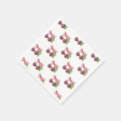 Ze is de kers op het bovenste baby shower servet (Hoek)