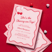 Ze is de kers op het Vrijgezellenfeest Kaart